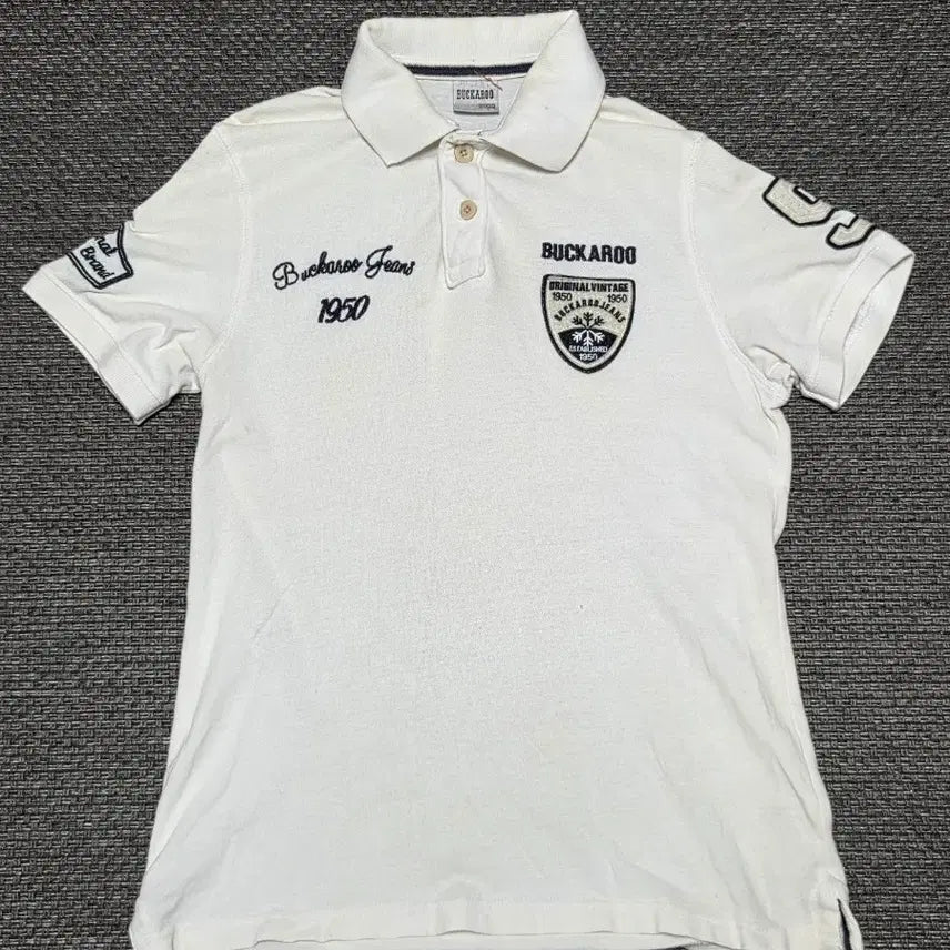 [BUNJANG] Buckaroo 1950 Short-Sleeve Polo Shirt / buckaroo 버카루 1950 반팔 카라티