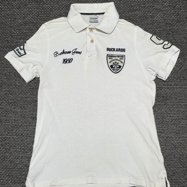 [BUNJANG] Buckaroo 1950 Short-Sleeve Polo Shirt / buckaroo 버카루 1950 반팔 카라티