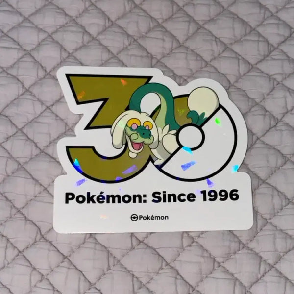 [BUNJANG] Pokemon 30th Anniversary Sticker - Kalos Dragon / 포켓몬 30주년 스티커 할비롱