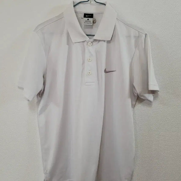 [BUNJANG] Nike Short Sleeve Polo Shirt White M / 나이키 반팔 카라티 흰색 M