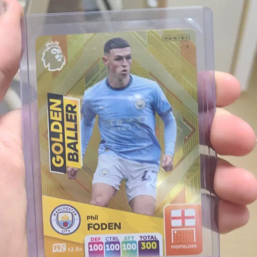 [BUNJANG] Panini Phil Foden Golden Baller Card / 파니니 필 포든 골든발러 카드