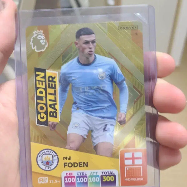 [BUNJANG] Panini Phil Foden Golden Baller Card / 파니니 필 포든 골든발러 카드