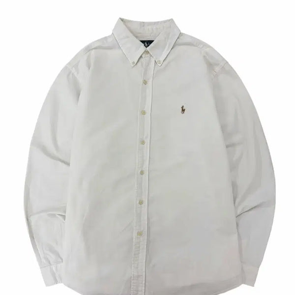[BUNJANG] Polo Ralph Lauren Vintage Oxford Shirt White XL / 00년대 폴로 옥스포드 빈티지 셔츠 화이트 (XL)