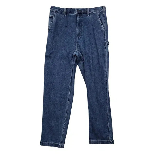 [BUNJANG] Uniqlo Dark Blue Casual Jeans (M) / 유니클로 진청 캐주얼 청바지 M