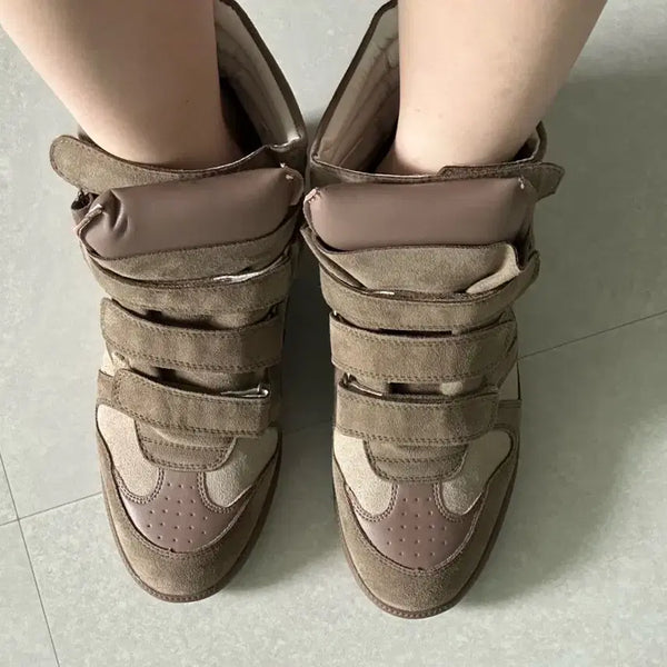 [BUNJANG] Wedge Sneakers (250-255) / 보세) 웨지 스니커즈 250-255