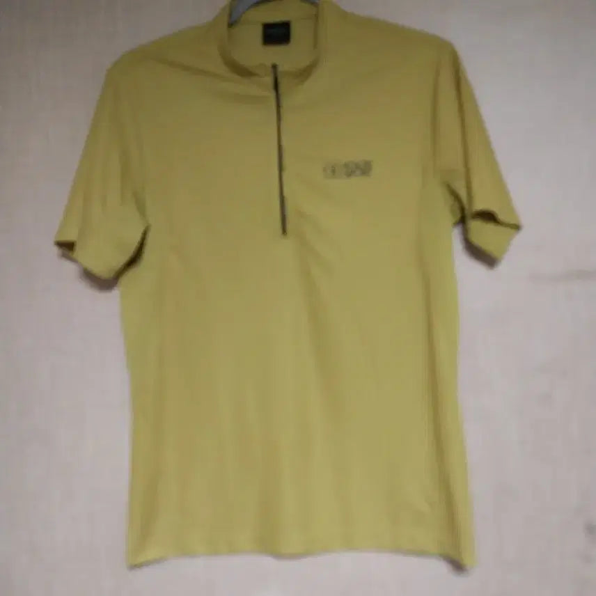 [BUNJANG] Kolon Sport Short Sleeve Half Zip T-Shirt / 코오롱스포츠/100) 반팔 반집업티