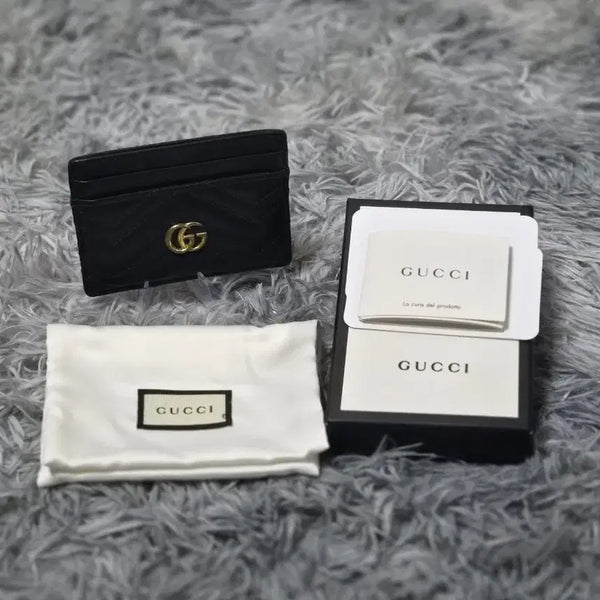 [BUNJANG] Gucci GG Logo Marmont Card Holder / 구찌 GG로고 마몽 카드지갑