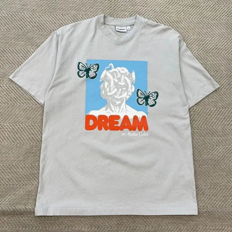 [BUNJANG] Butter Graphic Short Sleeve T-Shirt / 버터 그래픽 반팔티 r4065