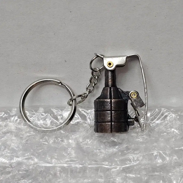 [BUNJANG] Vintage Grenade Keychain / 고전문구 미니 빈티지 수류탄 키링