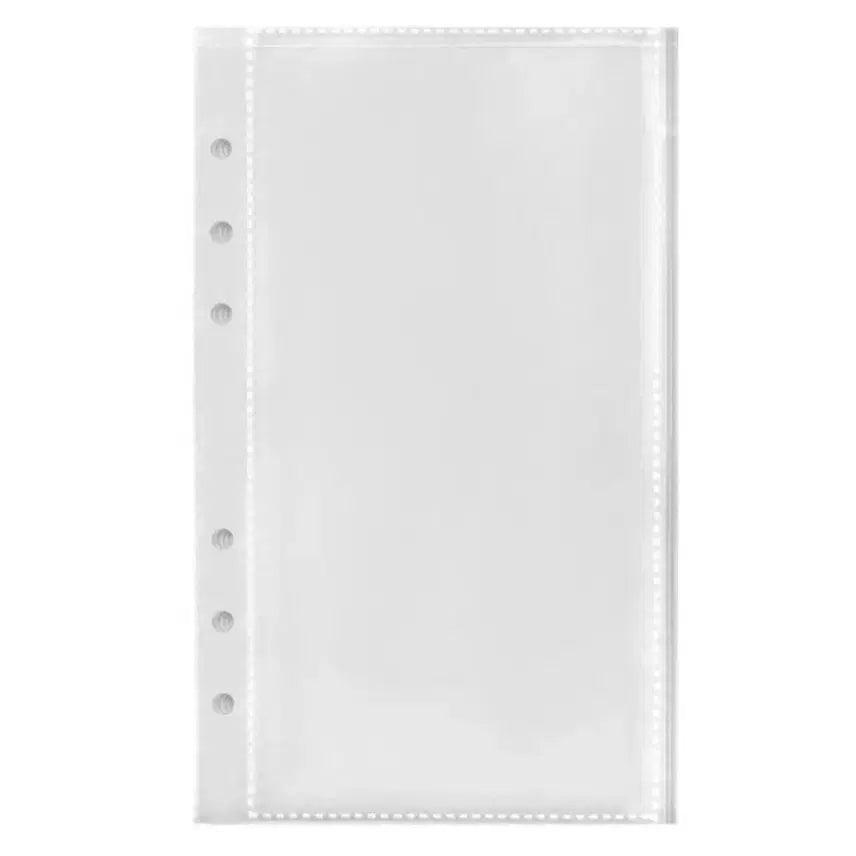 [BUNJANG] Ricohs A6 6-Ring Pocket Refill 1-Pocket Inserts (30 Sheets) / 리코즈 A6 6공 포켓 리필 1포켓 내지 속지 30매