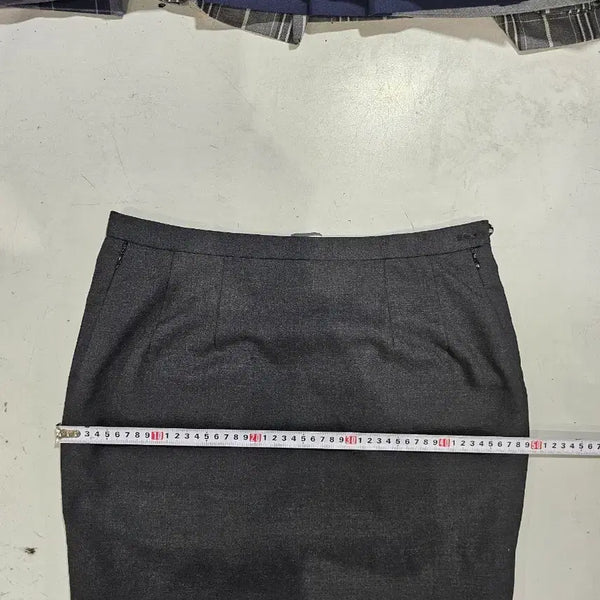 [BUNJANG] Used School Uniform Skirt Size 80 Charcoal / 중고 교복치마 사이즈 80