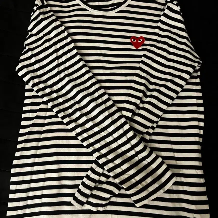 [BUNJANG] Comme des Garçons Striped Long Sleeve / 꼼데가르송 스트라이프 롱슬리브