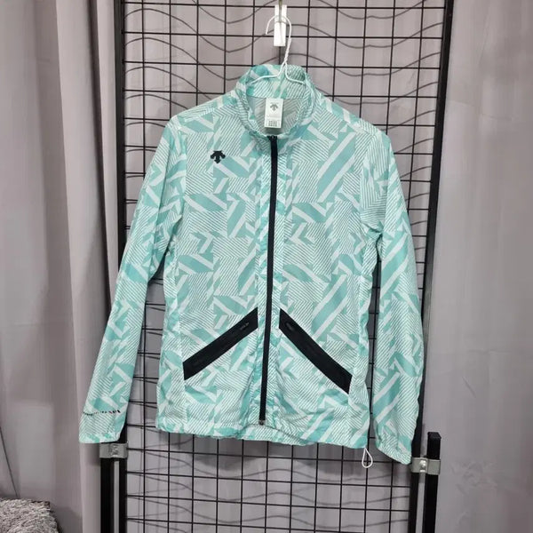 [BUNJANG] Descente Lightweight Women's Cycling Windbreaker Woven Jacket / 데상트 경량 바람막이 여성 사이클링 윈드브레이커 우븐 자켓 90