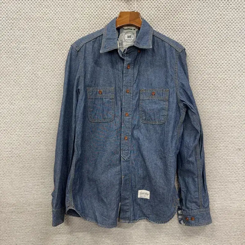 [BUNJANG] Brownbreath Denim Shirt M / 브라운브레스 데님 셔츠 M D09549