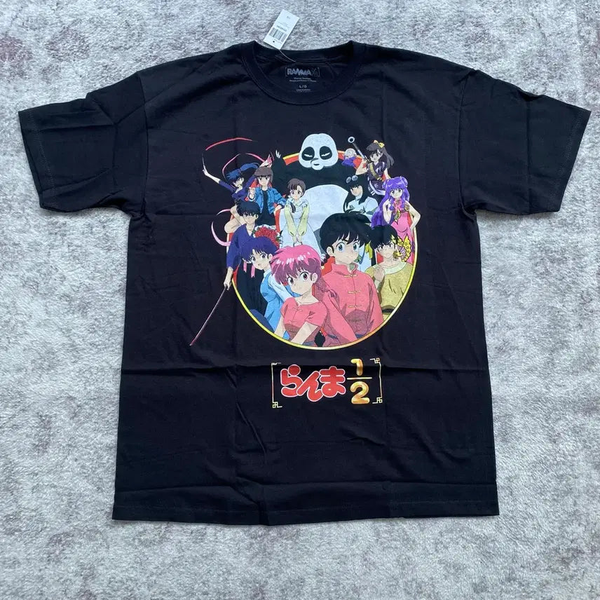 [BUNJANG] Ranma Official Anime T-Shirt / 란마 오피셜 애니메이션 티셔츠 애니티