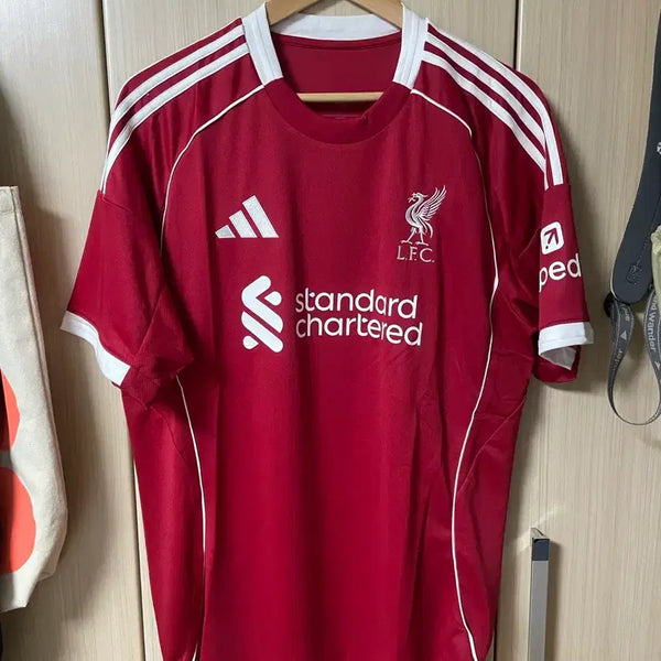 [BUNJANG] Adidas Liverpool FC Home Jersey 25-26 L / [L] 아디다스 리버풀 FC 홈 유니폼 25-26(새상품)