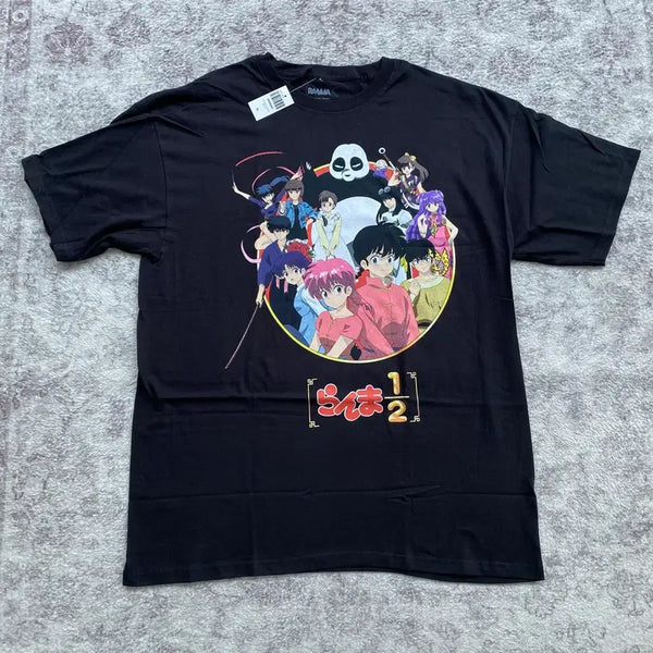 [BUNJANG] Ranma 1/2 Official Animation T-Shirt / 란마 오피셜 애니메이션 티셔츠 애니티