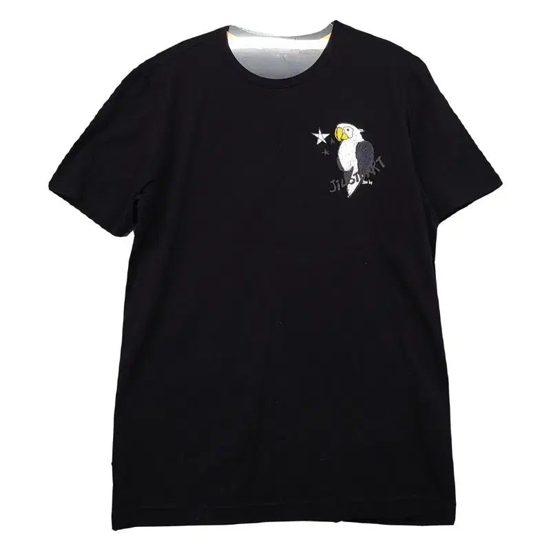 [BUNJANG] Jill by Jill Stuart Black Short Sleeve T-Shirt / 질 바이 질스튜어트 블랙 반팔티 M
