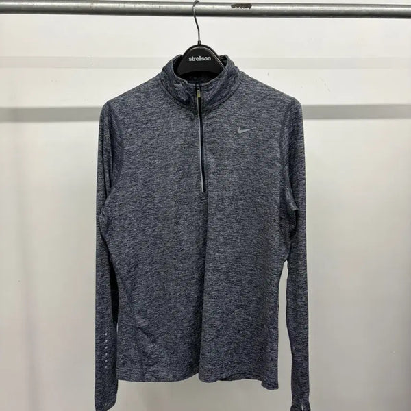 [BUNJANG] Nike Men's Running Quarter Zip Long Sleeve Top / (L) 남성용 나이키 러닝 런닝 쿼터집 하프넥 긴팔티 롱슬리브
