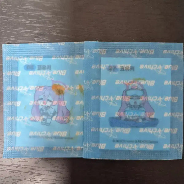 [BUNJANG] Blue Archive Koyuki 2-Piece Set GS25 Collaboration Mini Sticker (Sealed) / 미개봉 새상품 블루아카이브 코유키 2장 세트 GS25 콜라보 띠부씰