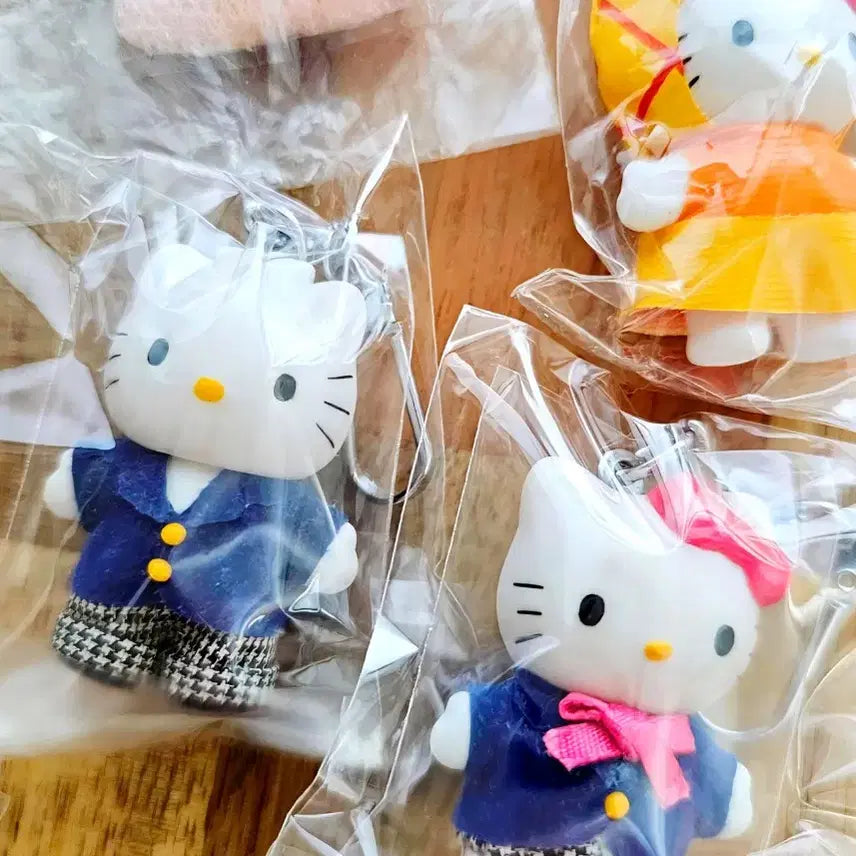 [BUNJANG] Dress Up Kitty 2-Set, Mini Kitty / 교복 키티2종세트, 드레스업 키티, 초소형 키티