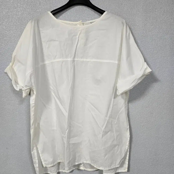 [BUNJANG] JAIN Nylon Blend Short Sleeve Blouse Size 66 / JAIN 나일론면 반팔 블라우스 66