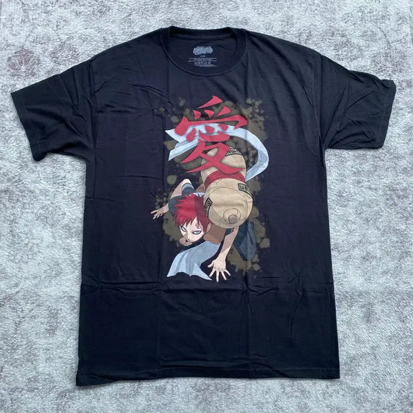 [BUNJANG] Naruto Gaara Official Anime T-Shirt / 나루토 가아라 오피셜 애니메이션 티셔츠 애니티