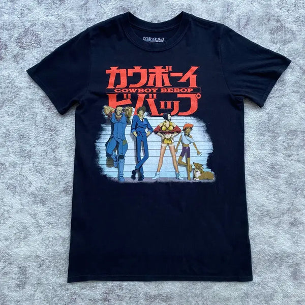 [BUNJANG] Cowboy Bebop Official Animation T-Shirt / 카우보이비밥 오피셜 애니메이션 티셔츠 애니티