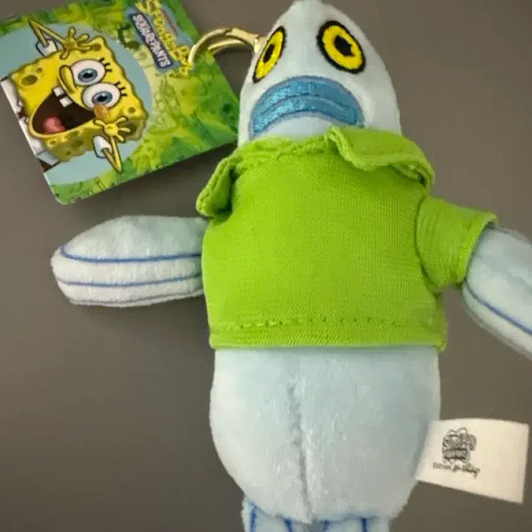 [BUNJANG] SpongeBob SquarePants Gary Snail Plush Keychain / 스폰지밥 주민 물고기 인형 키링