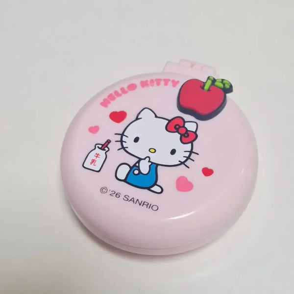 [BUNJANG] Sanrio Hello Kitty Portable Folding Comb & Mirror Set / 산리오 헬로키티 휴대용 접이식 빗 거울