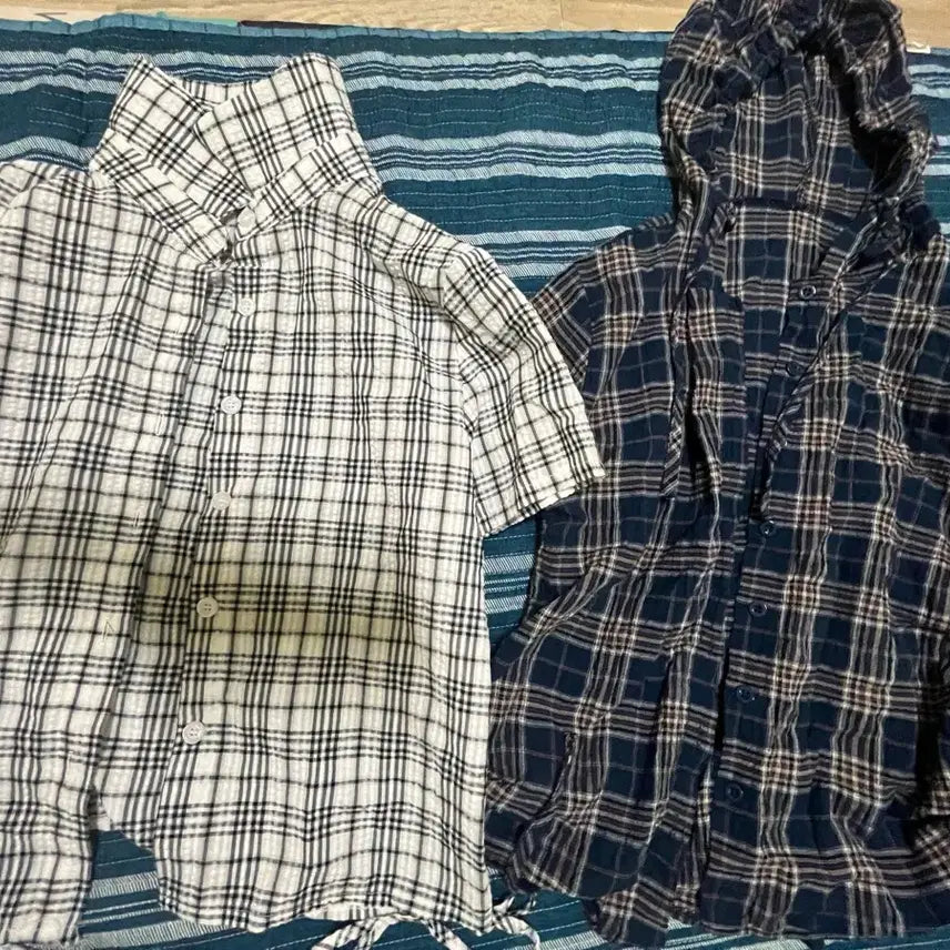 [BUNJANG] Checkered Shirt / 에이블리 체크 셔츠 판매