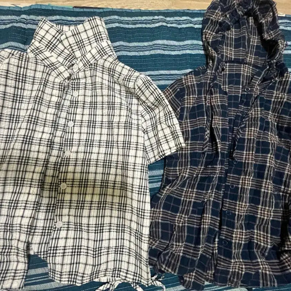 [BUNJANG] Checkered Shirt / 에이블리 체크 셔츠 판매