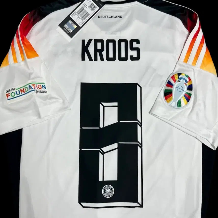 [BUNJANG] Germany National Team 2024-26 Home Toni Kroos Jersey Euro Full Patch US S / US S) 24-26 독일 국대 홈 토니 크로스 유니폼 유로 풀마킹