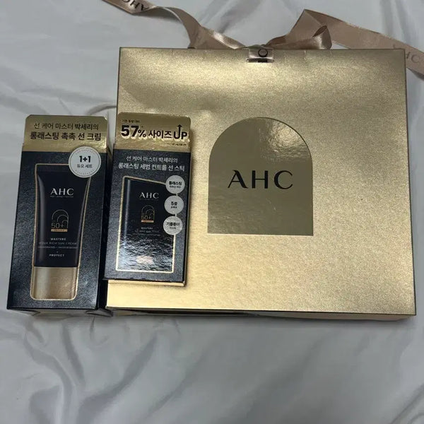 [BUNJANG] AHC Intensive Care Set with Sun Cream and Sun Stick / AHC 인텐시브 케어 세트와 선크림 선스틱 다 드려요