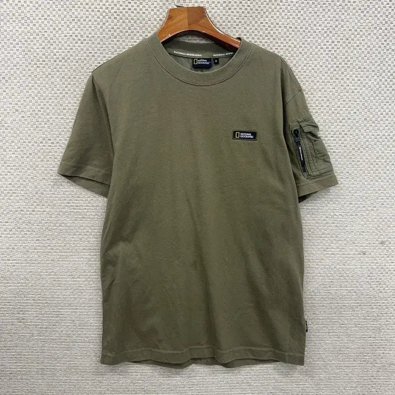 [BUNJANG] National Geographic Short Sleeve T-Shirt M / 내셔널지오그래픽 반팔티 M D09469