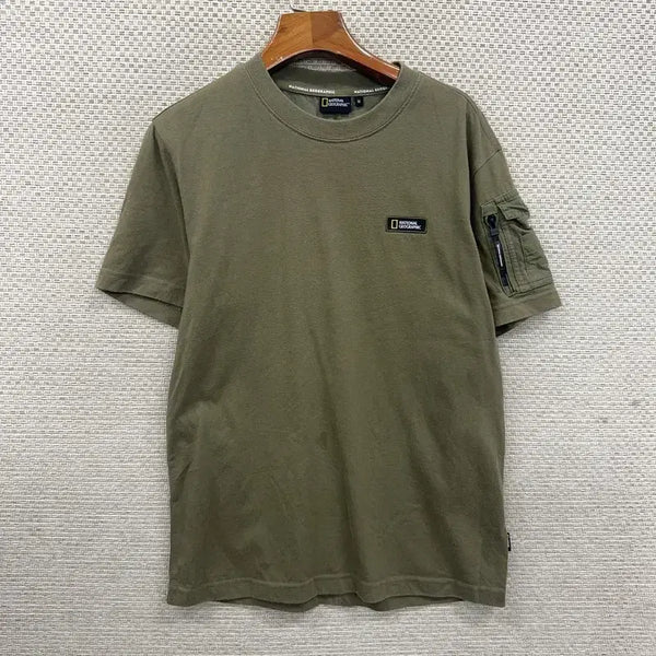 [BUNJANG] National Geographic Short Sleeve T-Shirt M / 내셔널지오그래픽 반팔티 M D09469