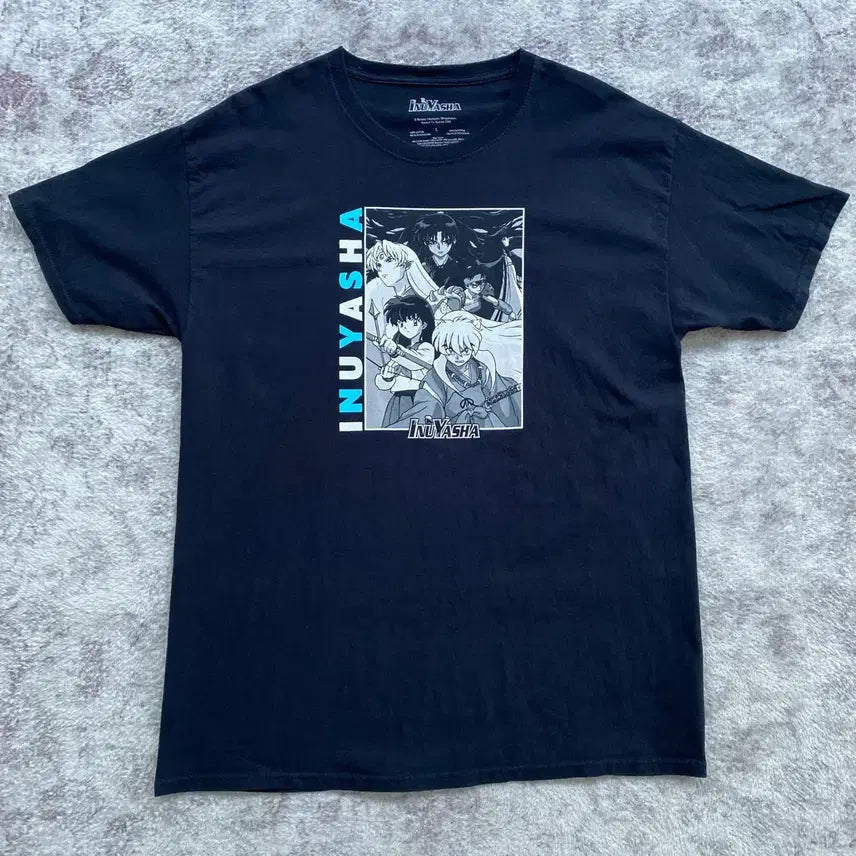 [BUNJANG] Inuyasha Official Anime T-Shirt / 이누야샤 오피셜 애니메이션 티셔츠 애니티