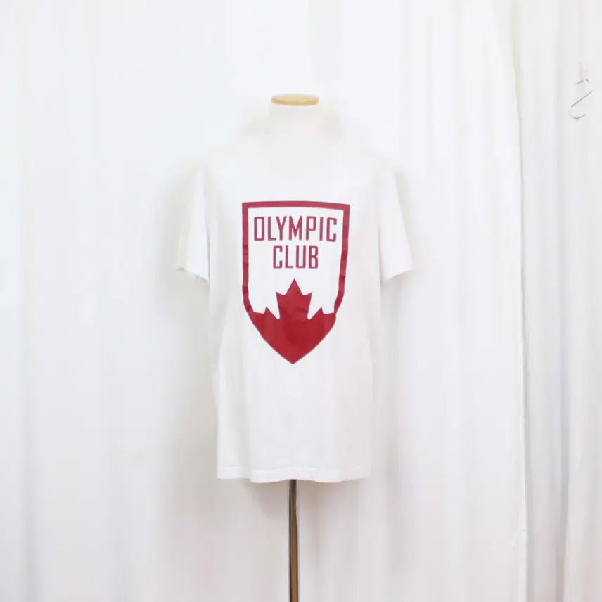 [BUNJANG] Adidas Men's White Round Neck Short Sleeve T-Shirt (XL) / [정품] 아디다스 남성 화이트 라운드 반팔 티셔츠 (XL) 상상샵