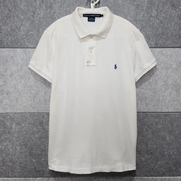 [BUNJANG] Polo Ralph Lauren Sport Women's Slim Fit Short Sleeve Polo Shirt (Size L) / 폴로 랄프로렌 스포츠 여성 슬림핏 반팔 카라티 (사이즈 L)