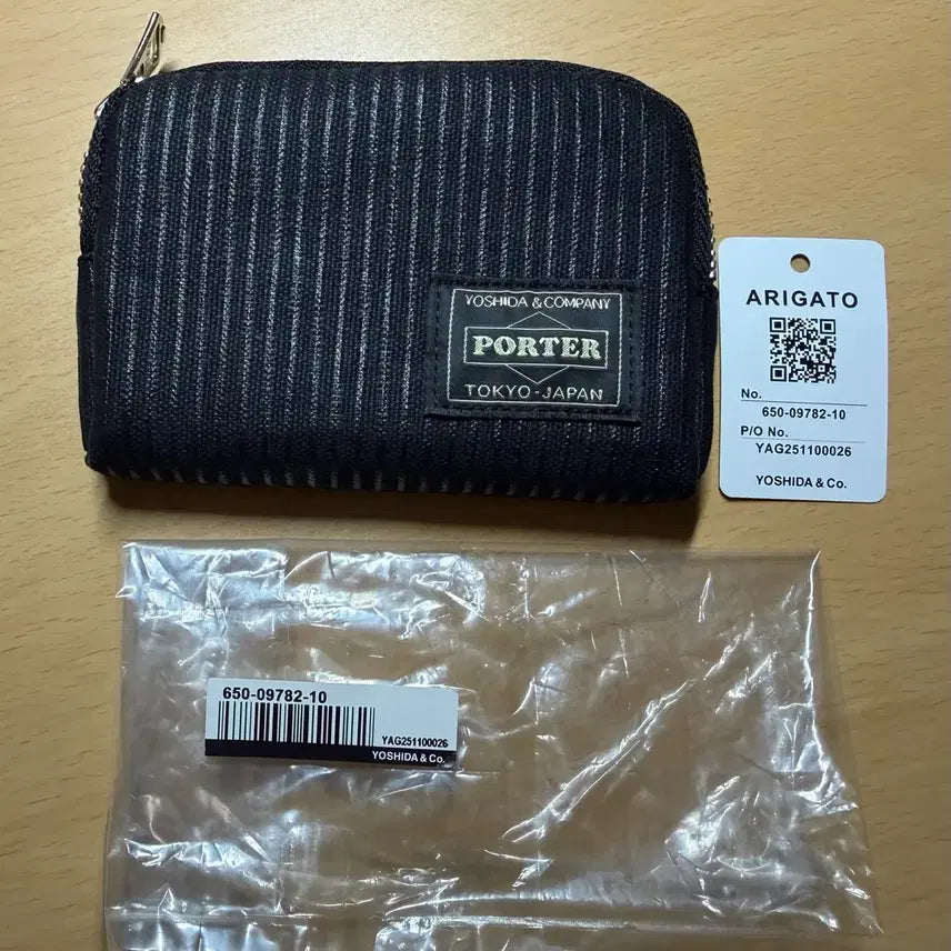 [BUNJANG] Yoshida Porter Drawing Coin Wallet / 요시다포터 드로잉 동전지갑 (새상품)