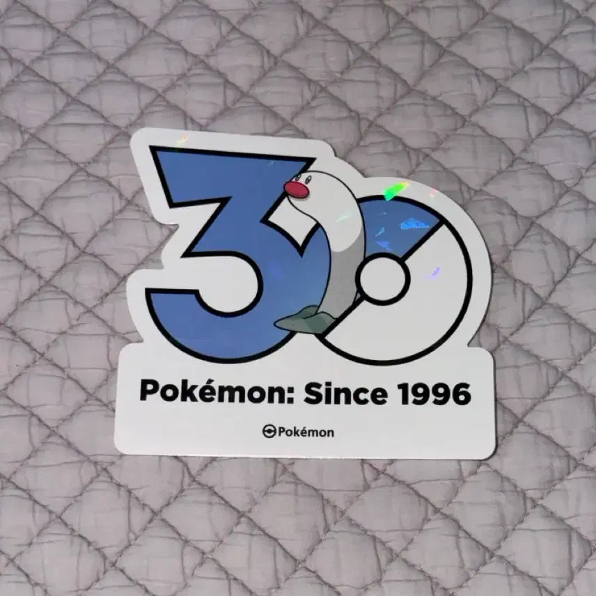 [BUNJANG] Pokemon 30th Anniversary Sticker Set / 포켓몬 30주년 스티커 바다그다