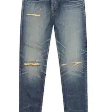 [BUNJANG] Fear of God Essentials Distressed/Blackwashing Denim Pants / 피어오브갓 에센셜 디스트레스드/블랙워싱 데님 팬츠