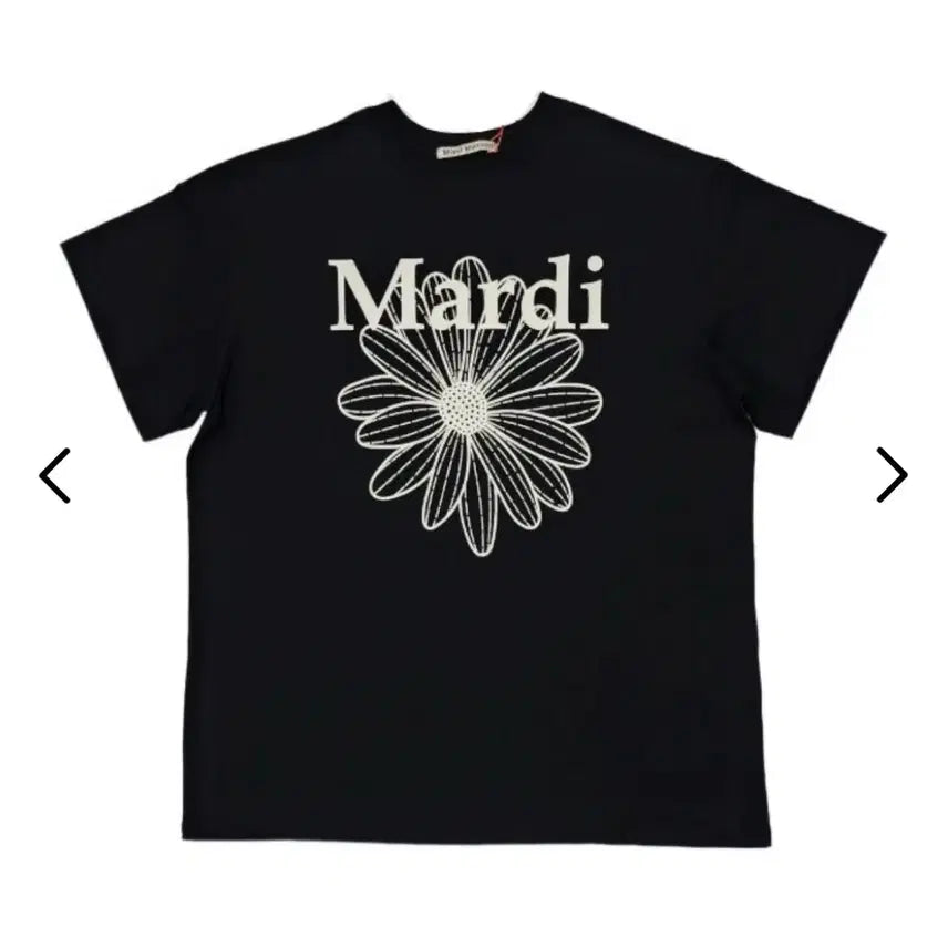 [BUNJANG] Mardi Mercredi Short Sleeve T-Shirt Black / 마르디메크르디 반팔