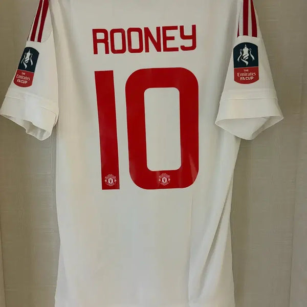 [BUNJANG] Manchester United 2015-2016 Away Wayne Rooney Authentic Jersey / 15-16 맨체스터 유나이티드 어웨이 루니 유니폼 정품