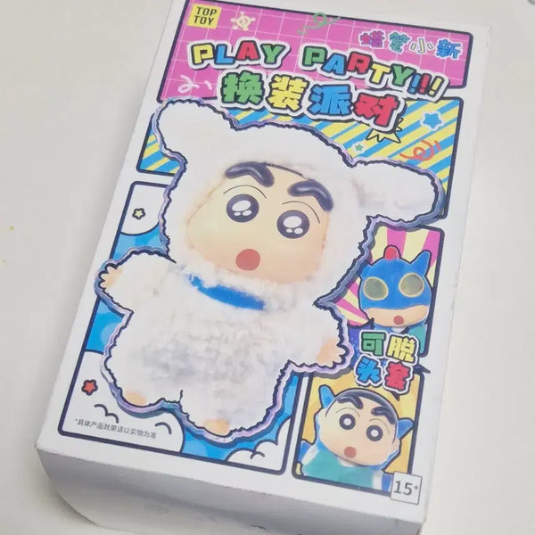 [BUNJANG] Crayon Shin-chan Play Party Plush Keyring / 짱구 플레이 파티 봉제인형 키링 가방고리