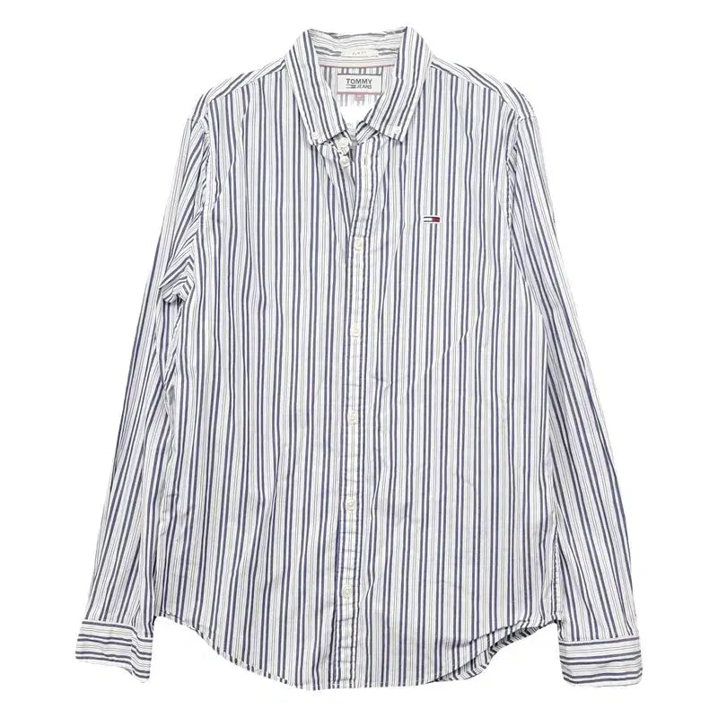 [BUNJANG] Tommy Hilfiger Striped Shirt - Medium / 타미힐피거 스트라이프 셔츠 M