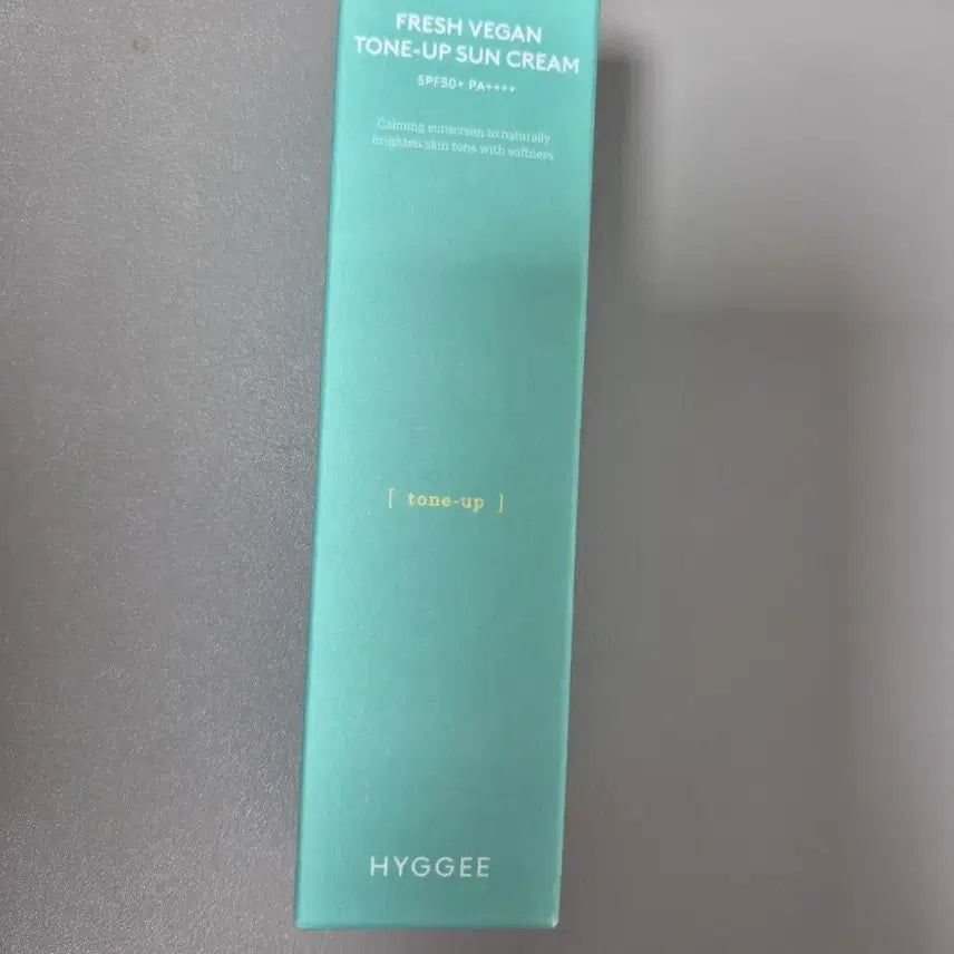 [BUNJANG] HyggE Fresh Vegan Tone-Up Sun Cream 50ml / 새상품) 휘게 비건 톤업 선크림 50ml
