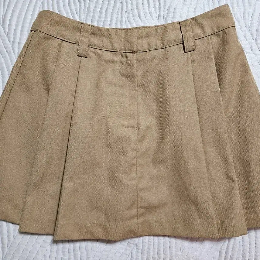[BUNJANG] SPAO Pleated Skirt Beige / [M]스파오 베이지색 플리츠 스커트