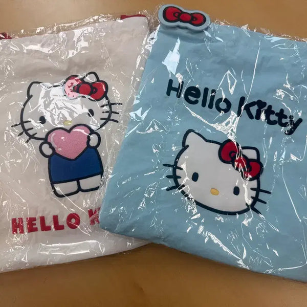 [BUNJANG] Sanrio Hello Kitty Eco Bag (2 Designs) / 헬로키티  바스락 에코백 2종