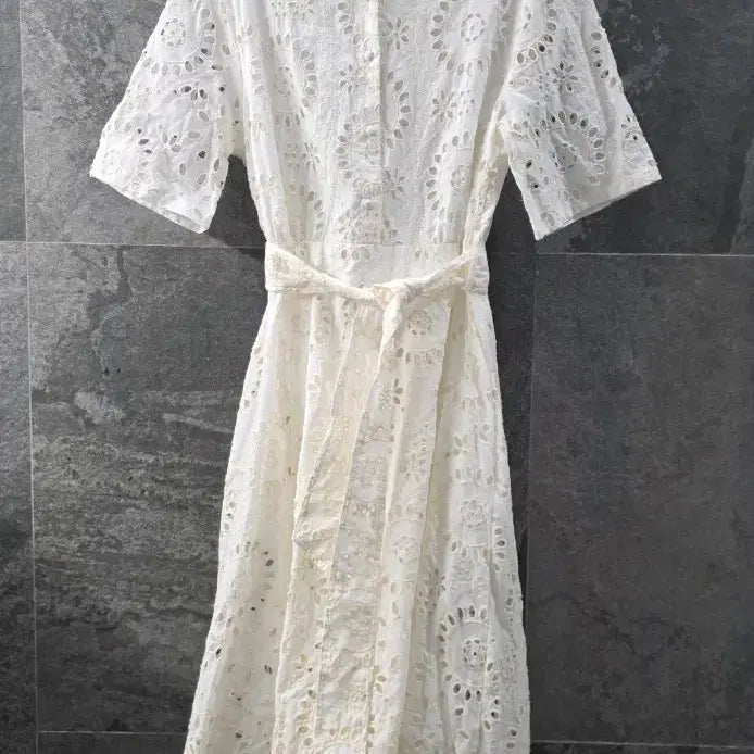 [BUNJANG] Punch Lace Dress / 펀칭 레이스 원피스